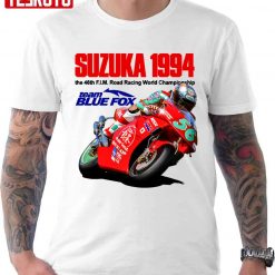 Wgp Debut Norick Suzuka 1994 Team Blue Fox Unisex T-shirt