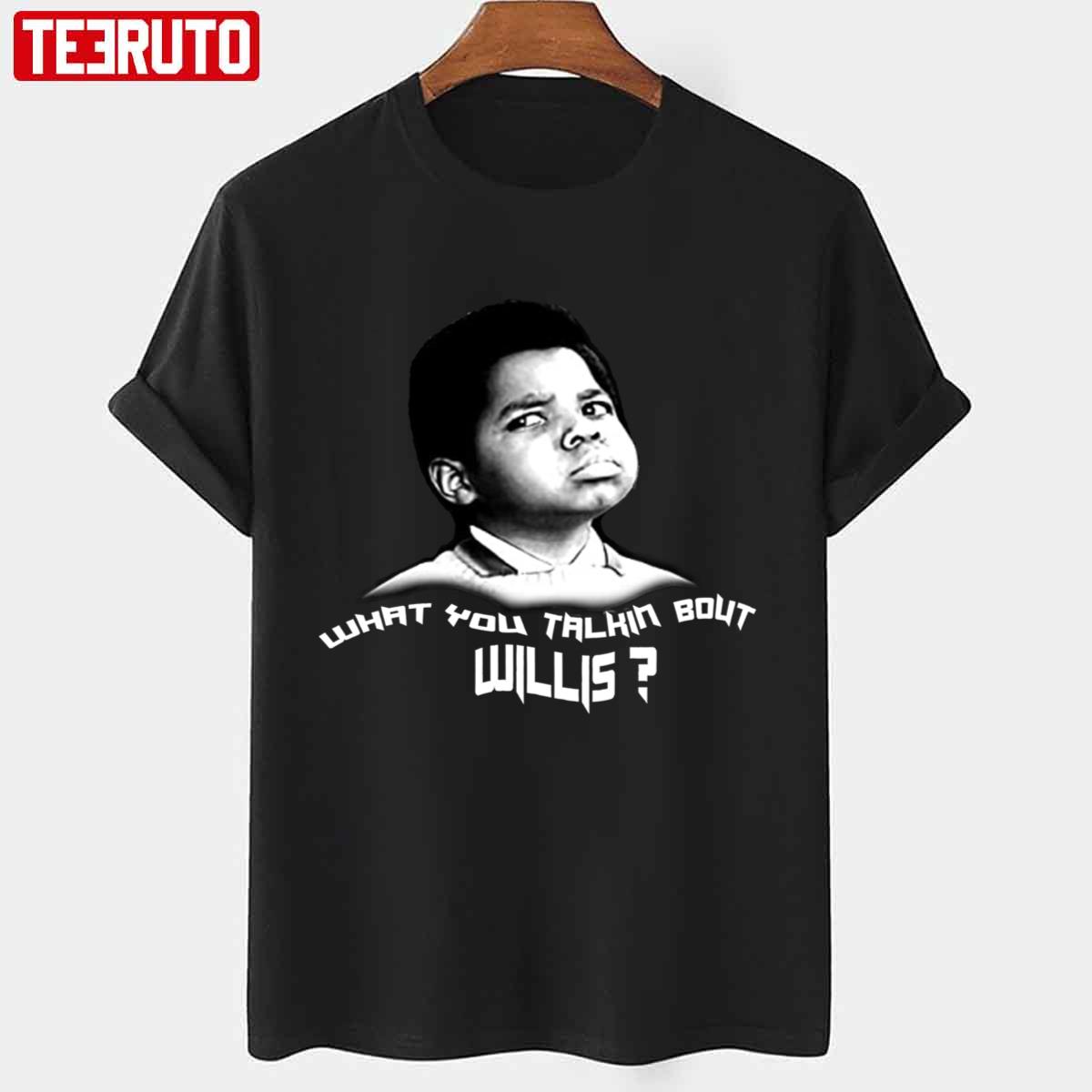 What You Talkin Bout Diff'rent Strokes Funny Unisex Tshirt Teeruto