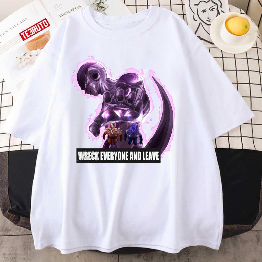 Wreck Everyone And Leave Dbz Dragon Ball Frieza Unisex T-shirt