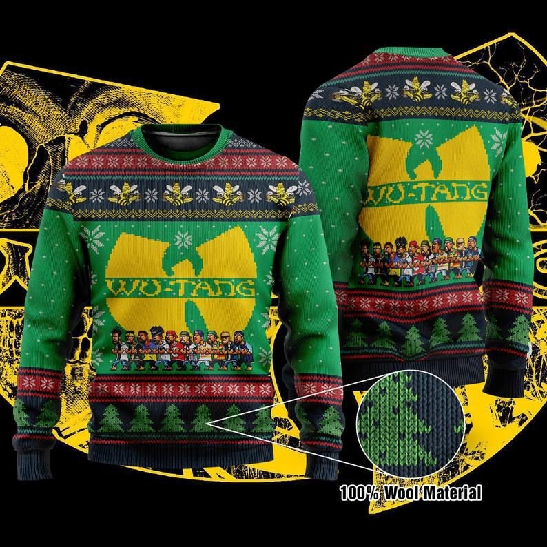 Wu-Tang Clan Christmas Xmas Ugly Sweater