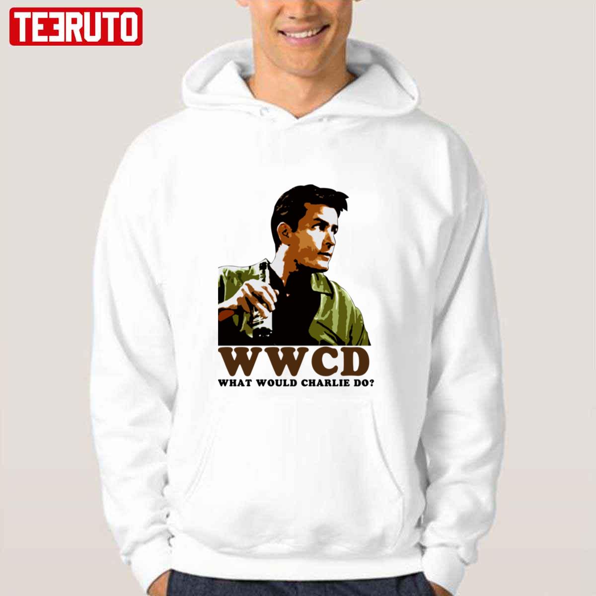 Wwcd Charlie Two And A Half Men Unisex Hoodie