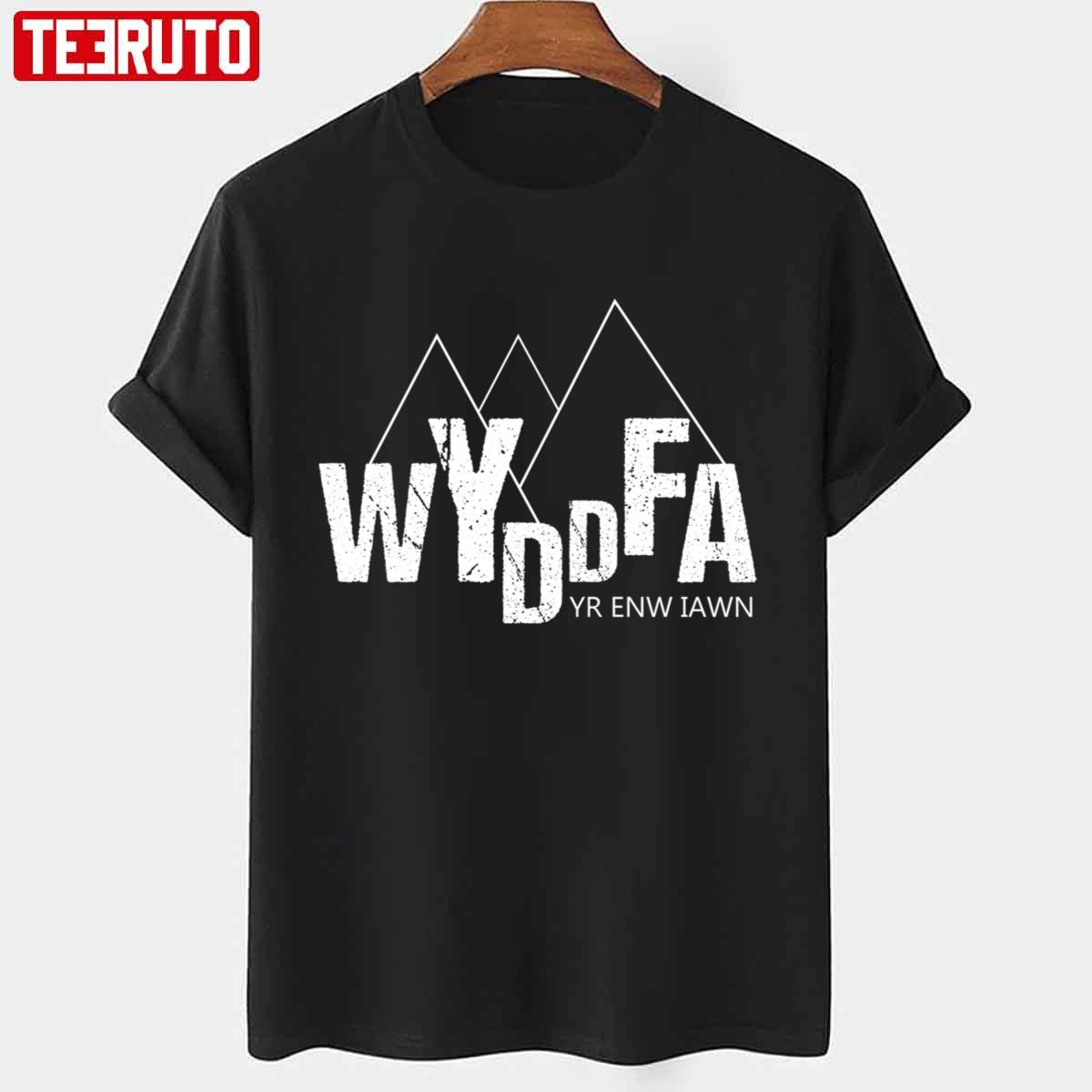 Wyddfa Yr Enw Iawn Vintage Unisex T-shirt
