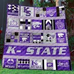 XII Champions Ncaa Kansas State Wildcats Great Quilt Blanket