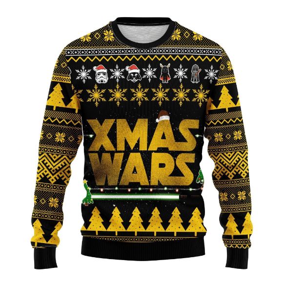Xmas Wars Star Wars Ugly ChristmasWool Knitted Sweater