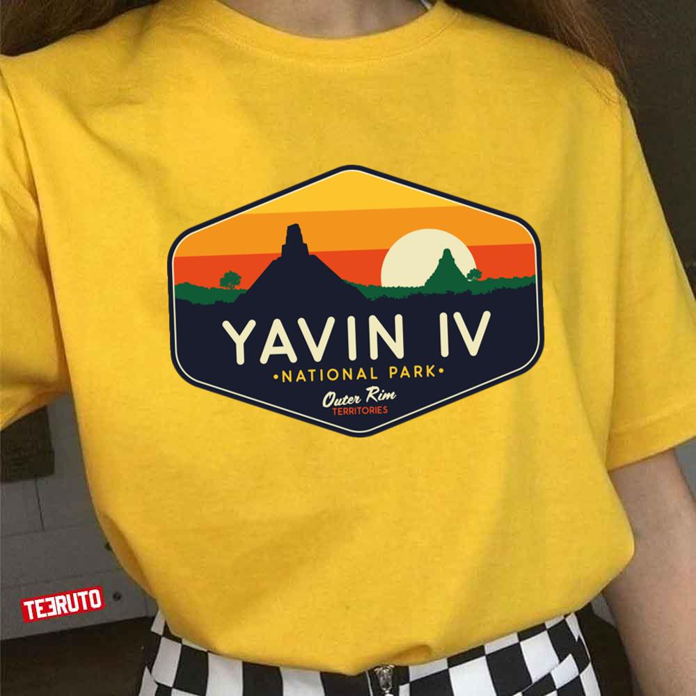 Yavin Iv National Park Star Wars Design Unisex T-shirt