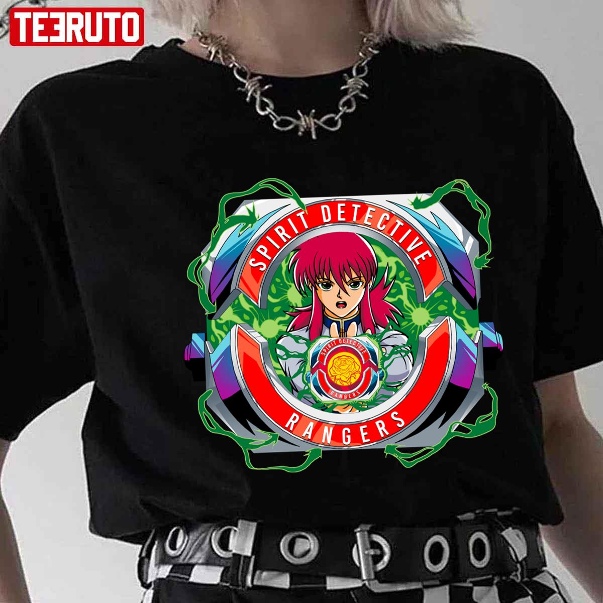 Yoko Kurama Spirit Detective Rangers Game Unisex T-shirt