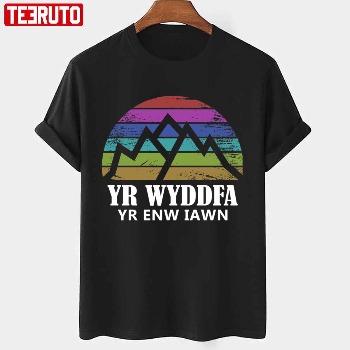 Yr Wyddfa Yr Enw Iawn Vintage Unisex T-shirt