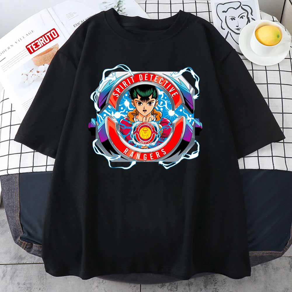 Yu Yu Hakusho Spirit Detective Rangers Yusuke Urameshi Unisex T-shirt