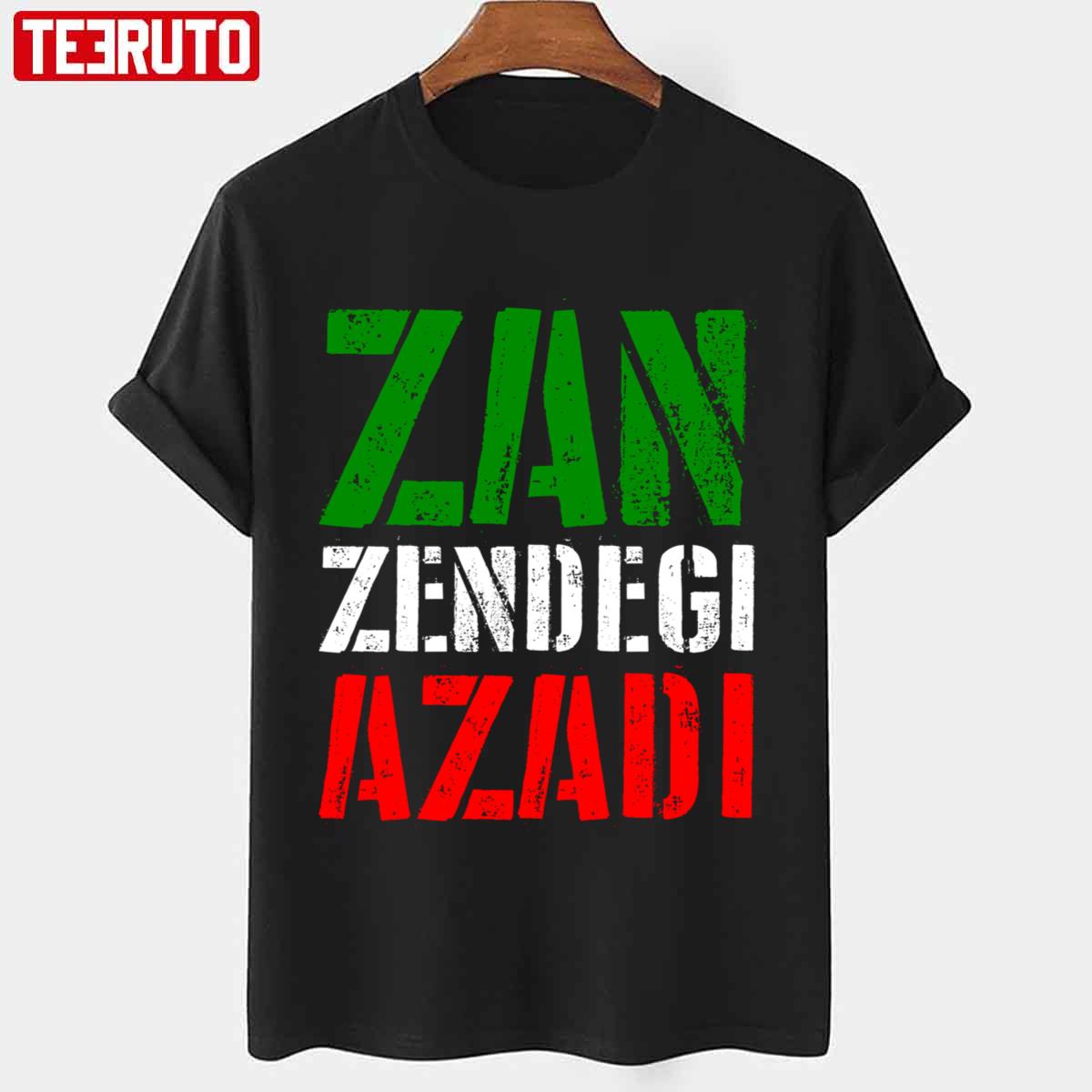 Zan Zendegi Azadi Women Life Unisex T-shirt