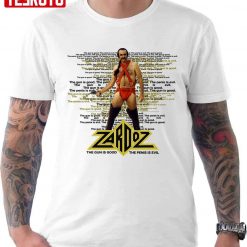 Zardoz The Gun Is Good The Penis Is Evil Unisex T-shirt