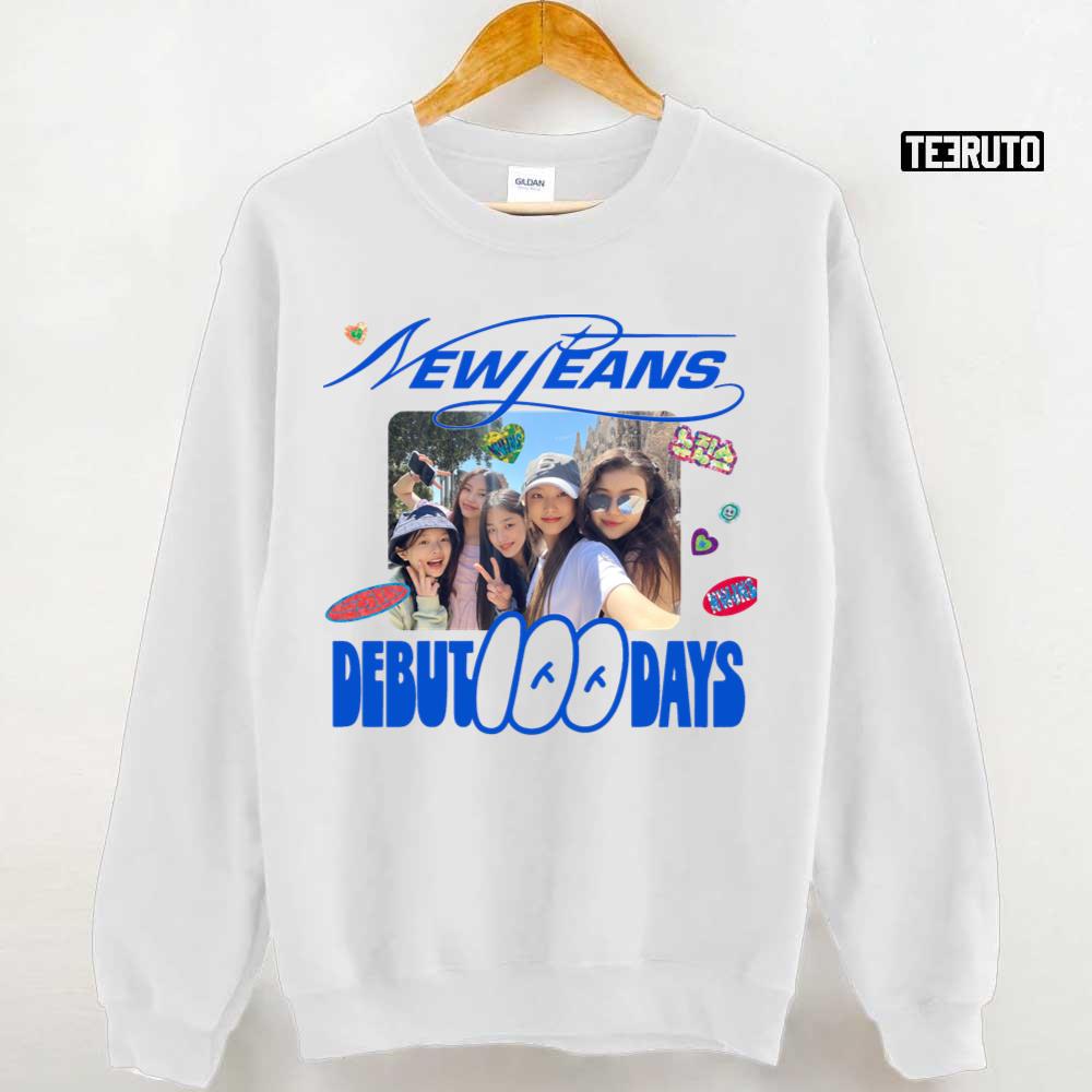 100 Days Debut Newjeans Kpop Unisex T-Shirt - Teeruto