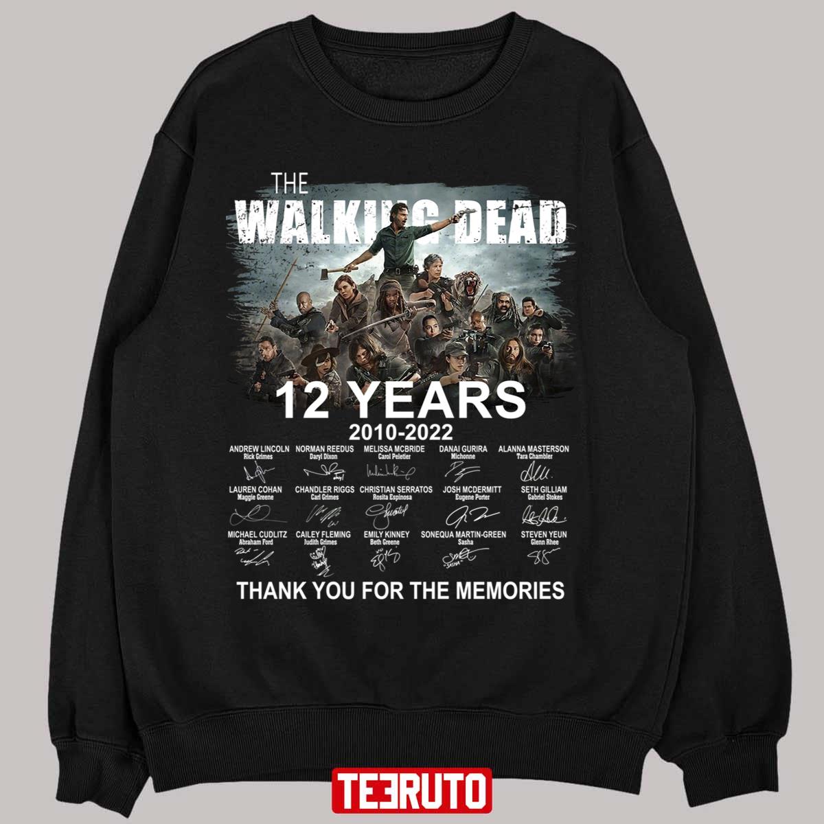 12 Year Anniversary The Walking Dead Unisex Sweatshirt