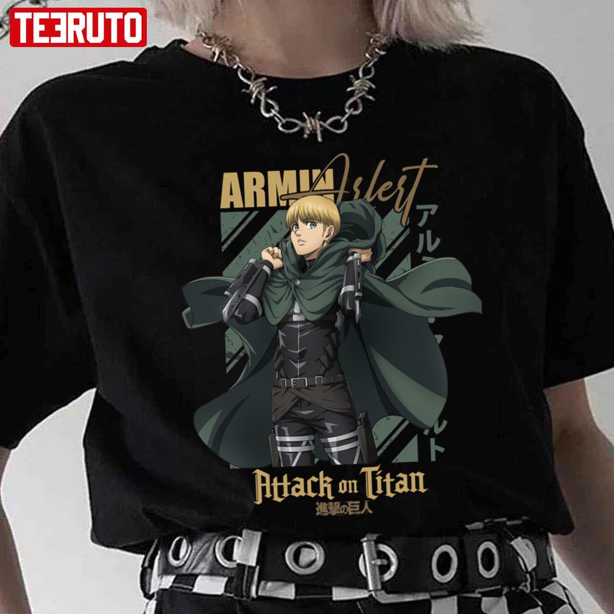 15th Commander Armin Alert Attack On Titan Unisex T-Shirt