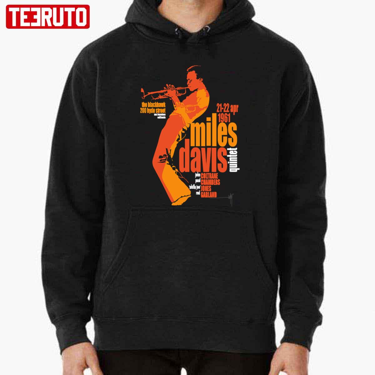 1961 Live Jazz Miles Davis Live Unisex Hoodie