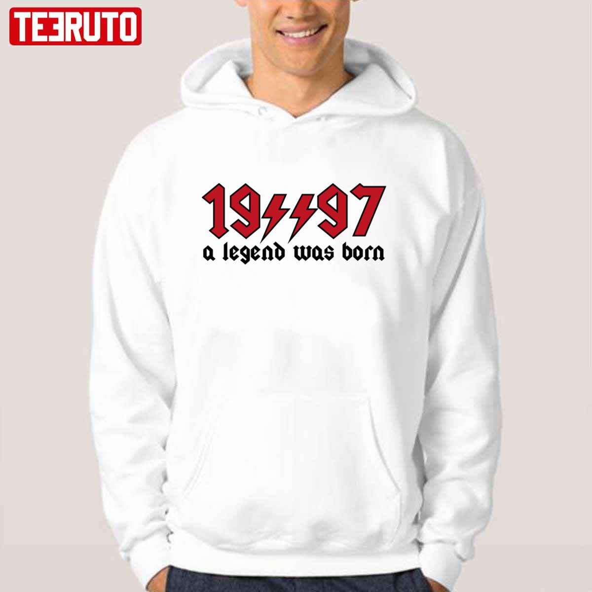 1997 For Those Who Still Rock White Unisex Hoodie