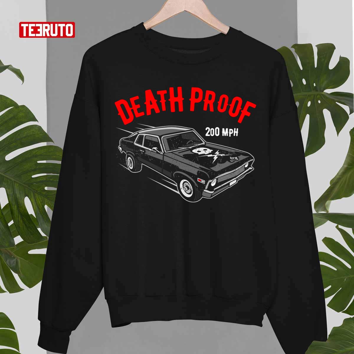 200mph Death Proof Car Unisex Sweatshirt