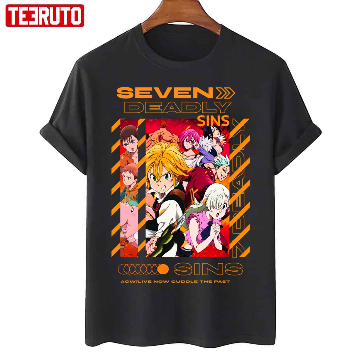 2022 Design Seven Deadly Sins Anime Unisex T-Shirt