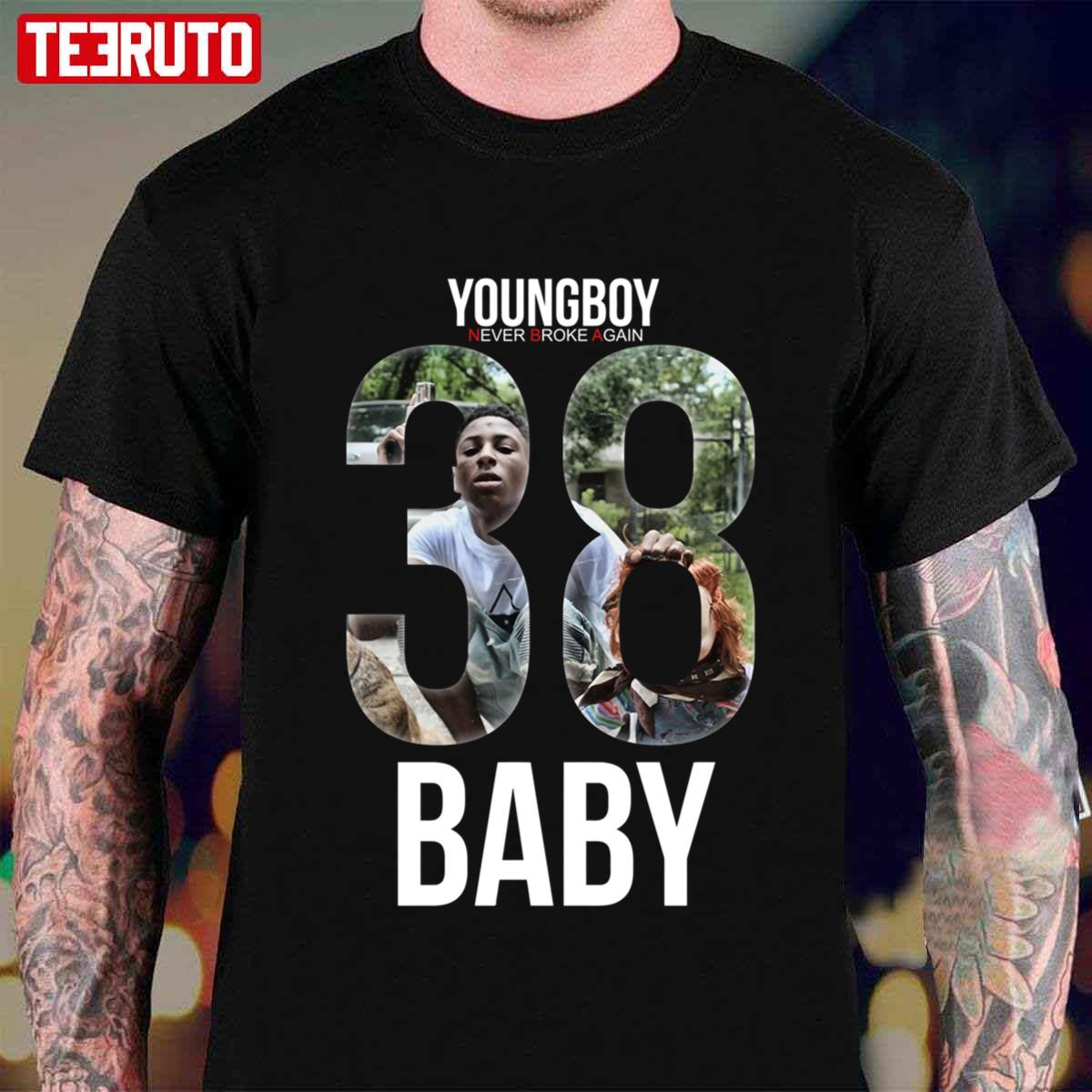 #38 Baby Youngboy Rap Hiphop Music Photographic Unisex T-Shirt