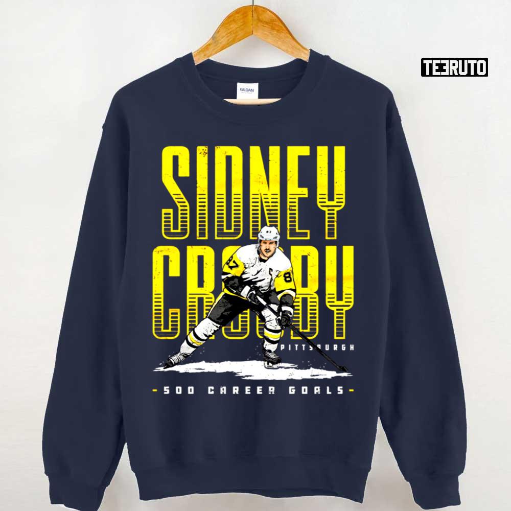 500 Career Goals Sidney Crosby Pittsburgh Penguins Unisex Sweatshirt