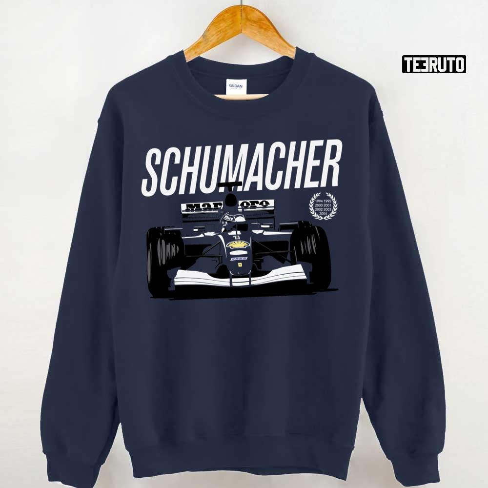 7 Time World Champion Formula 1 Michael Schumacher Unisex Sweatshirt