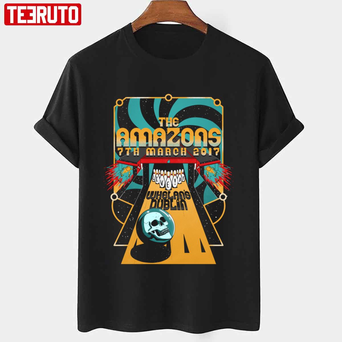 7th March 2017 The Amazons Band Live Unisex T-shirt