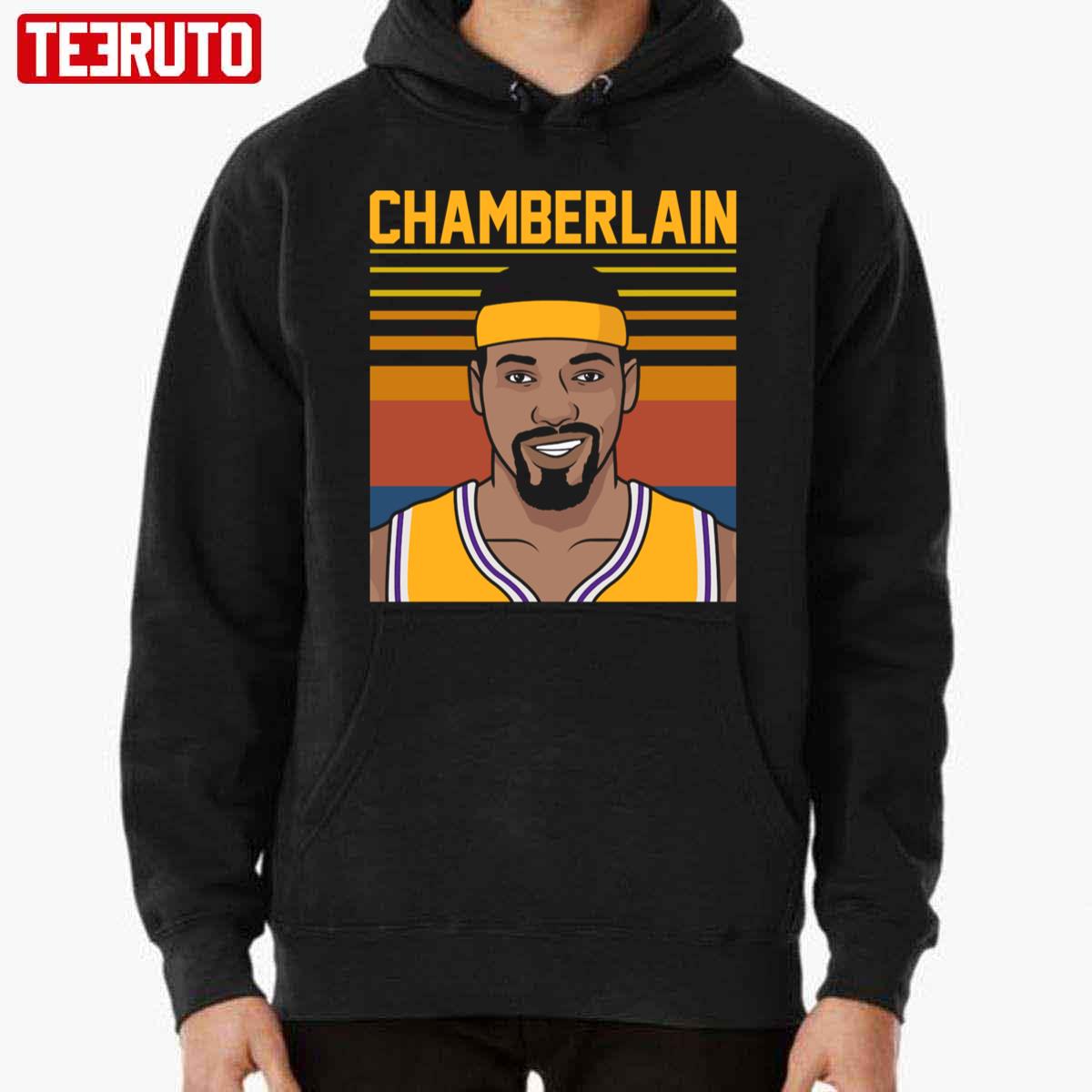 90s Design Basketball Legend Wilt Chamberlain Basketball Unisex Hoodie