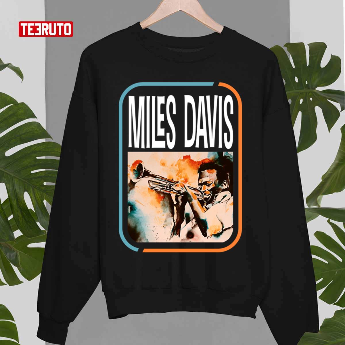 90s Design Jazz Legend Miles Davis Unisex Sweatshirt