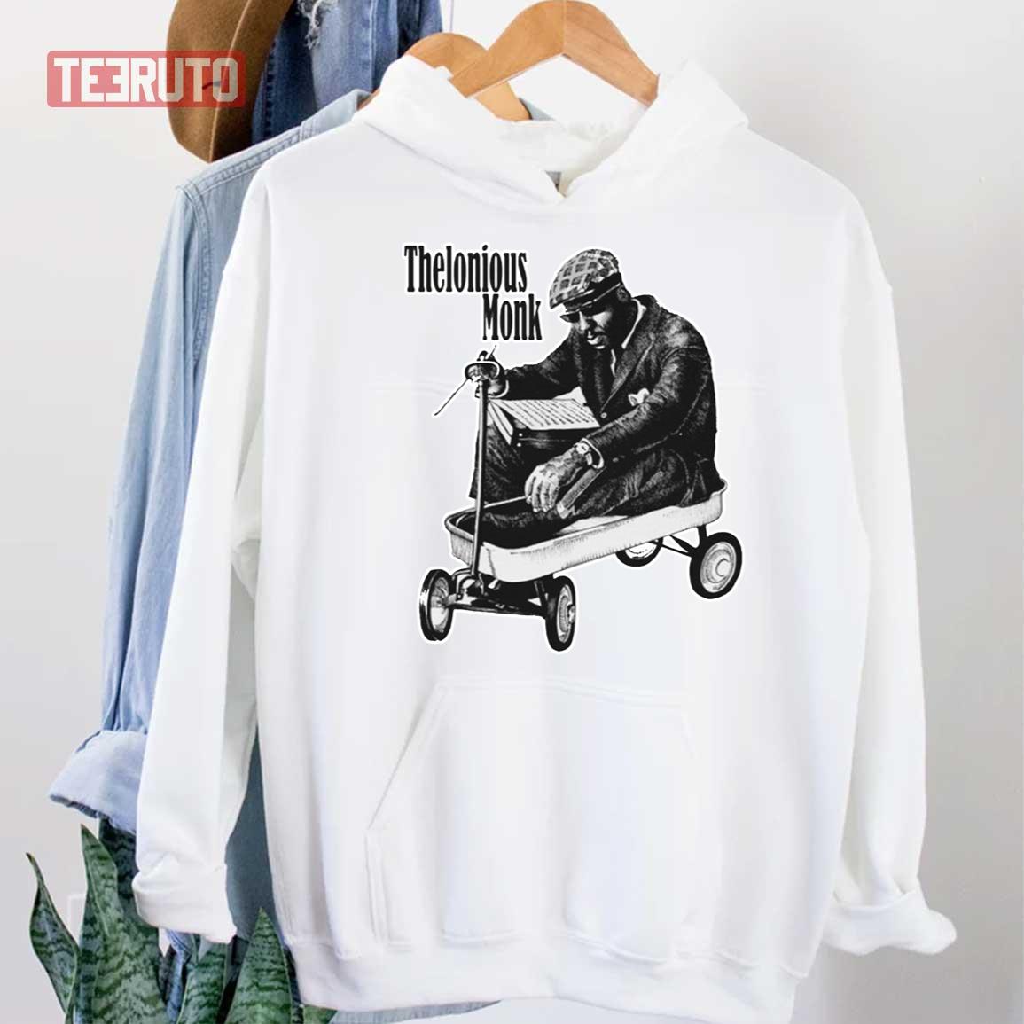 90s Design Jazz Thelonious Monk Unisex Hoodie