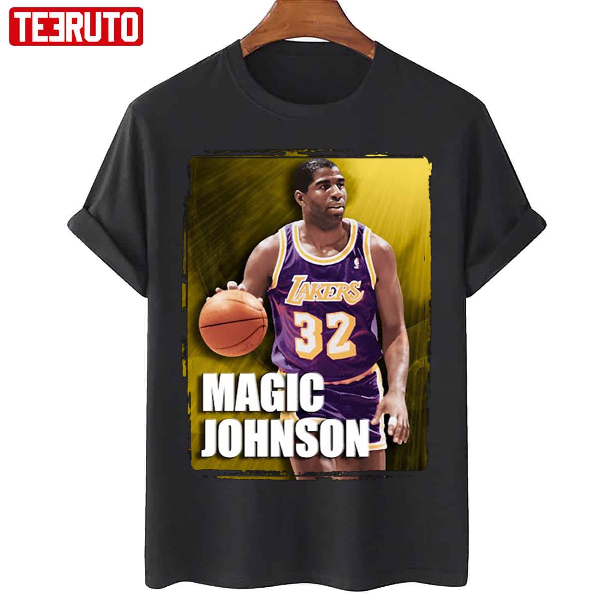 90s Design Laker Legend Magic Johnson Unisex T-Shirt