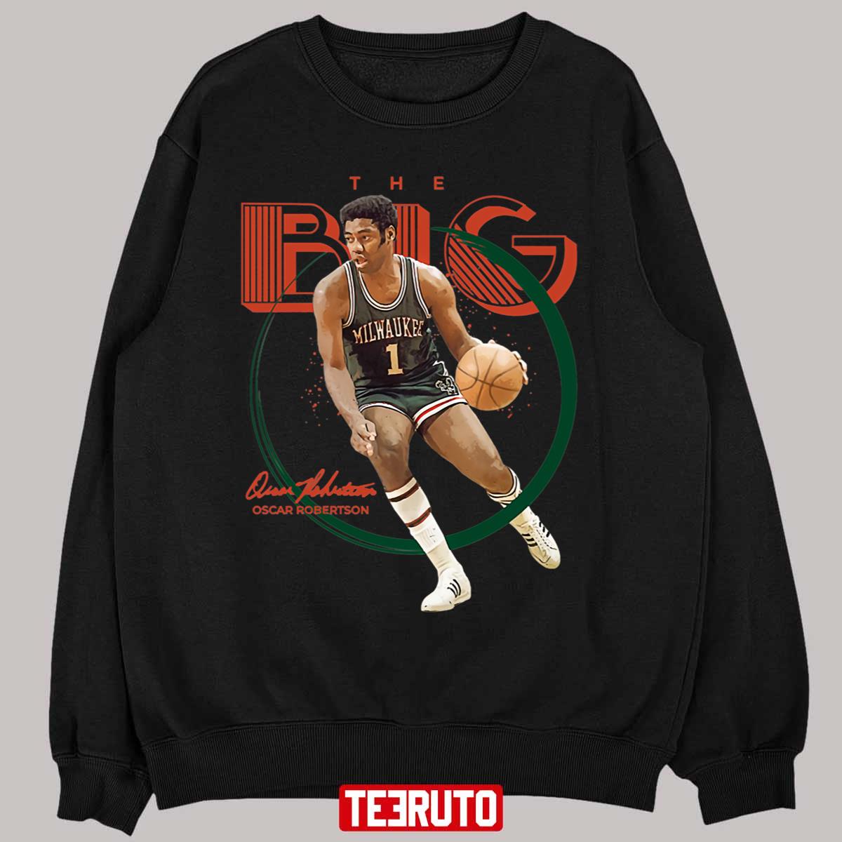 90s Design The Big O Oscar Robertson Basketball Unisex Sweatshirt