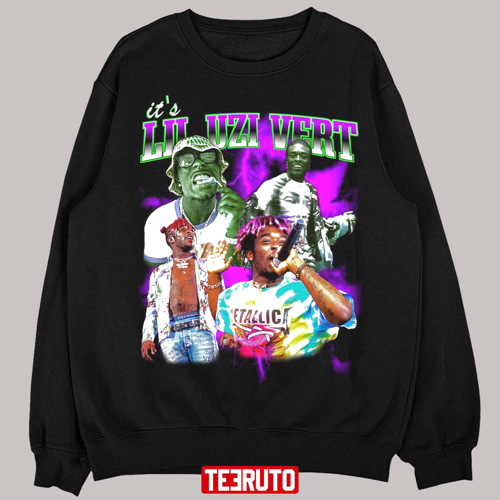 90s Retro Design It’s Lil Uzi Vert Rap Music Unisex Sweatshirt