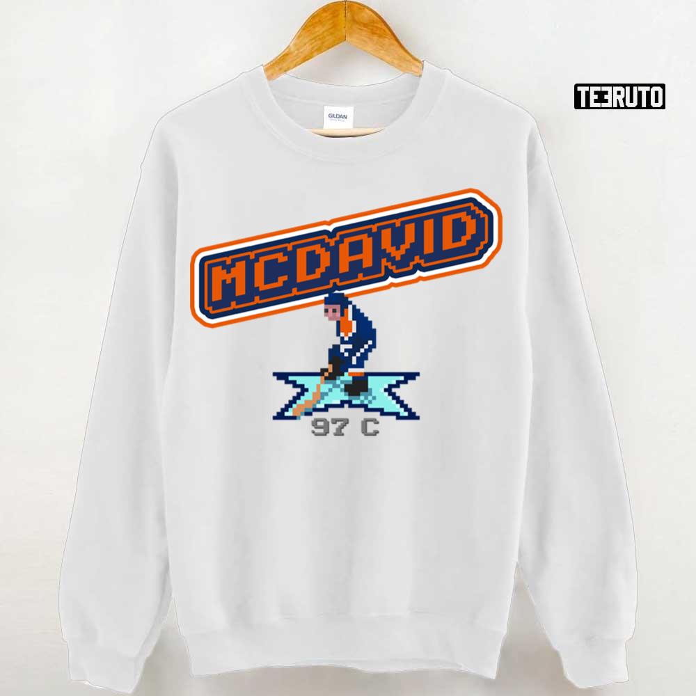 94 C Pixel Design Connor Mcdavid Unisex Sweatshirt