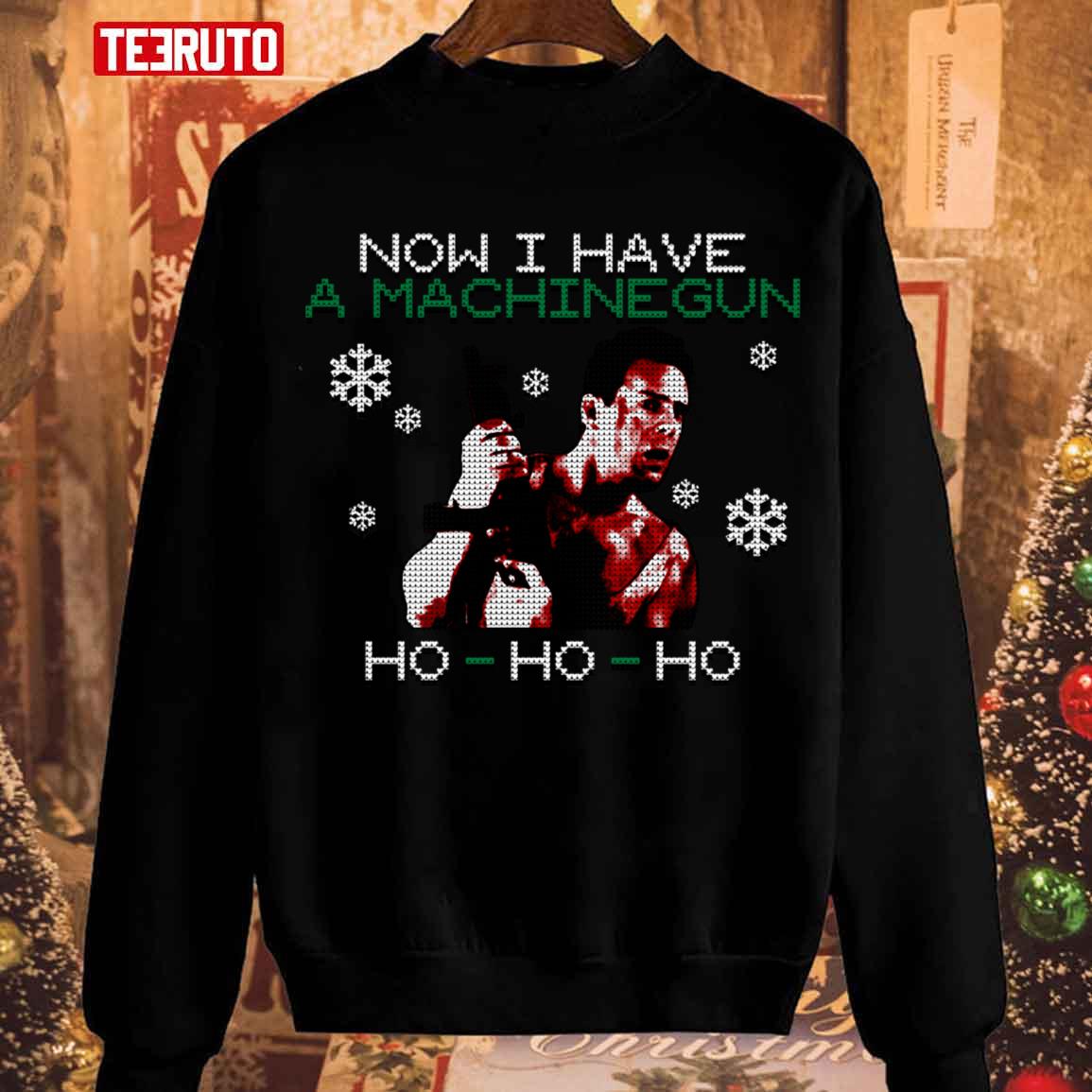 A Die Hard Christmas Yippee Ki Yay Unisex Sweatshirt