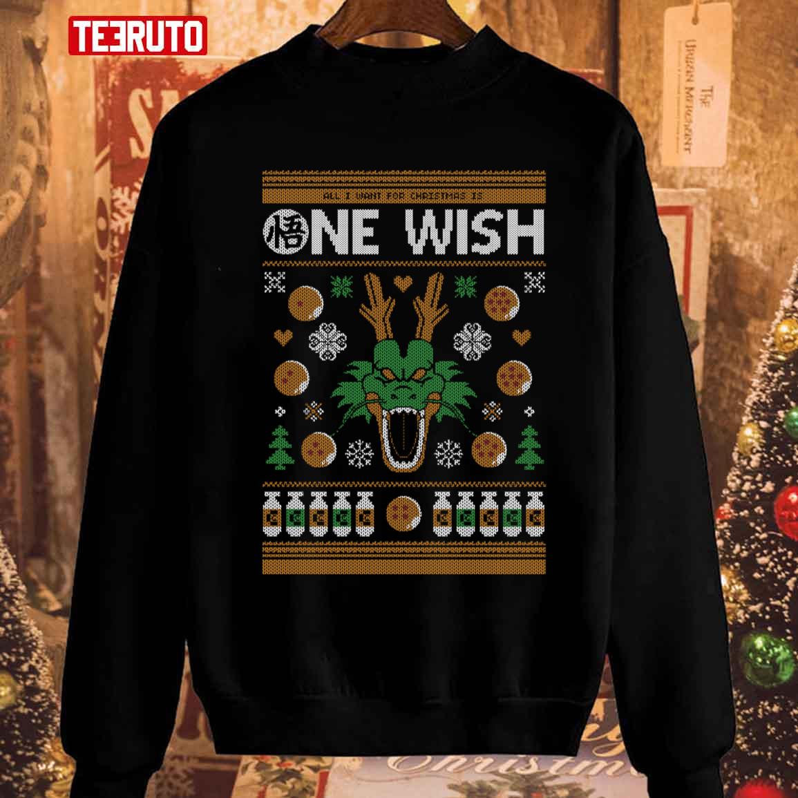 A Very Shenron Christmas Dragon Ball Unisex Sweatshirt