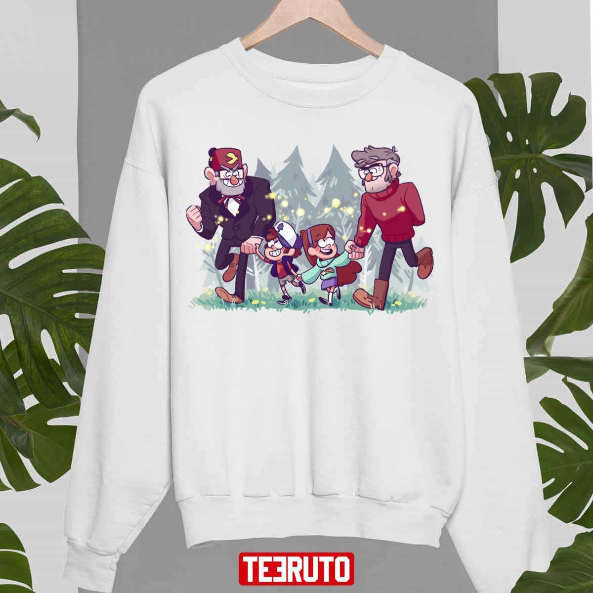 A Walk Through The Woods Gravity Falls Unisex Sweatshirt