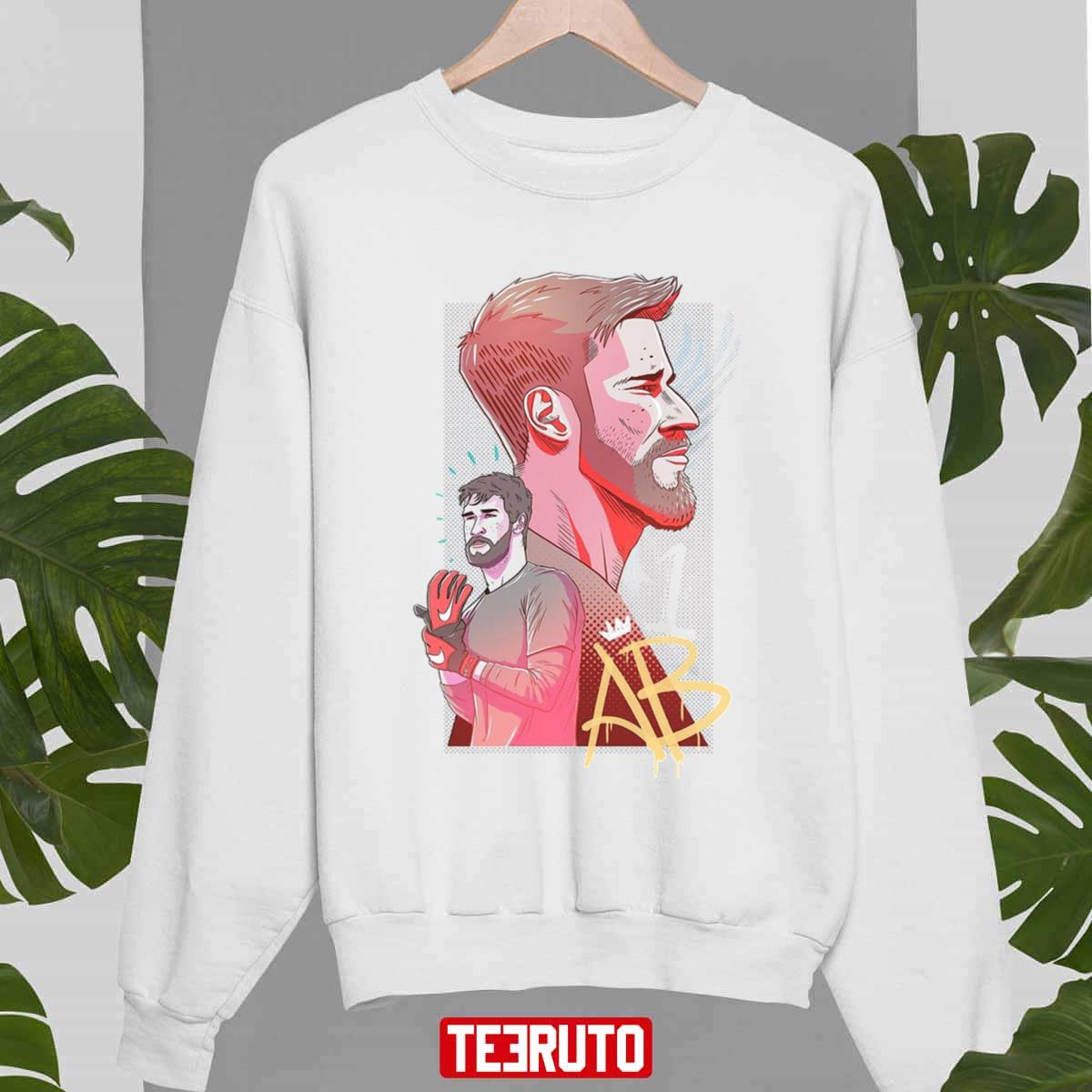 Ab Aesthetic Design Illustration Alisson Becker Watercolor Unisex Sweatshirt