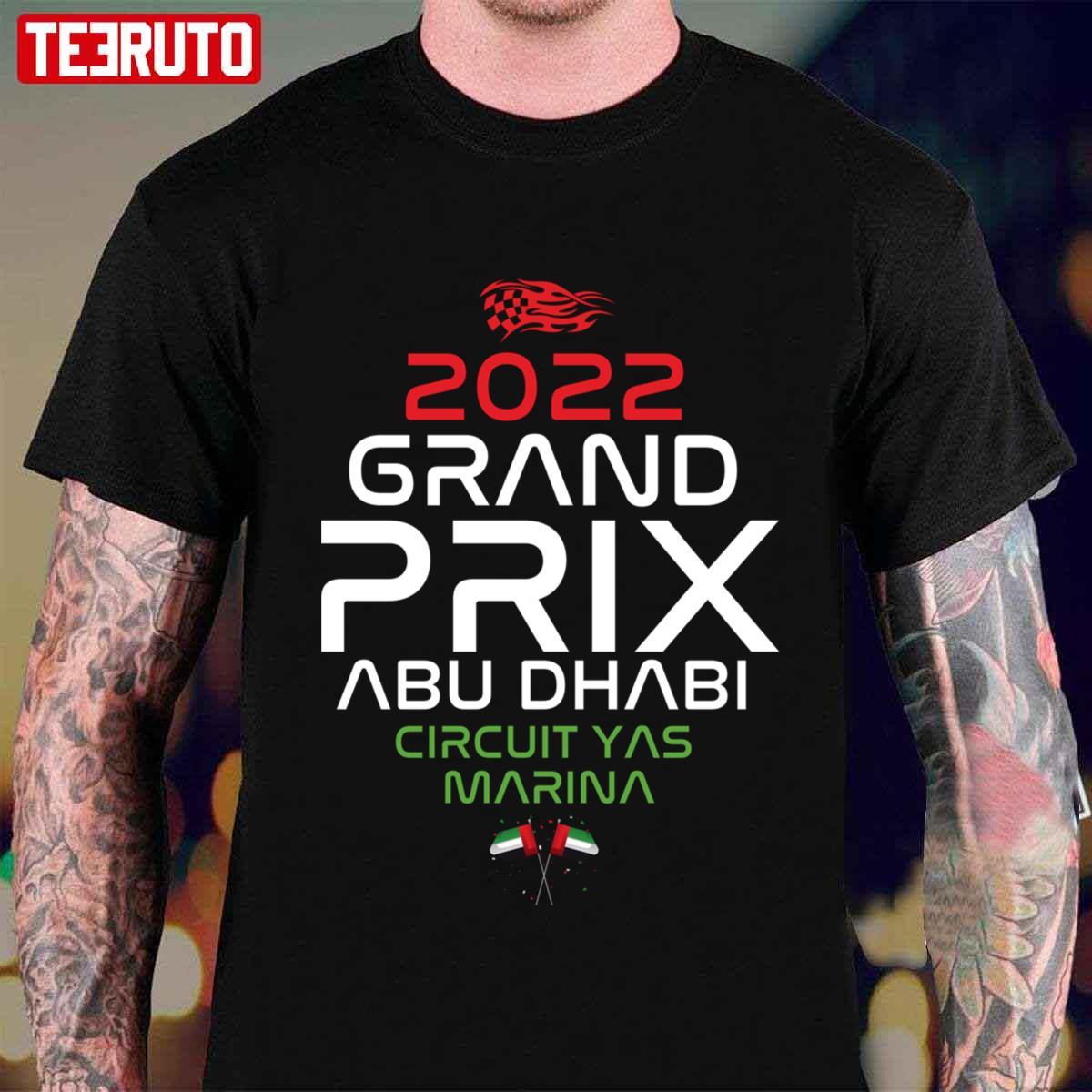 Abu Dhabi Grand Prix 2022 Curcuit Yas Marina Unisex T-Shirt
