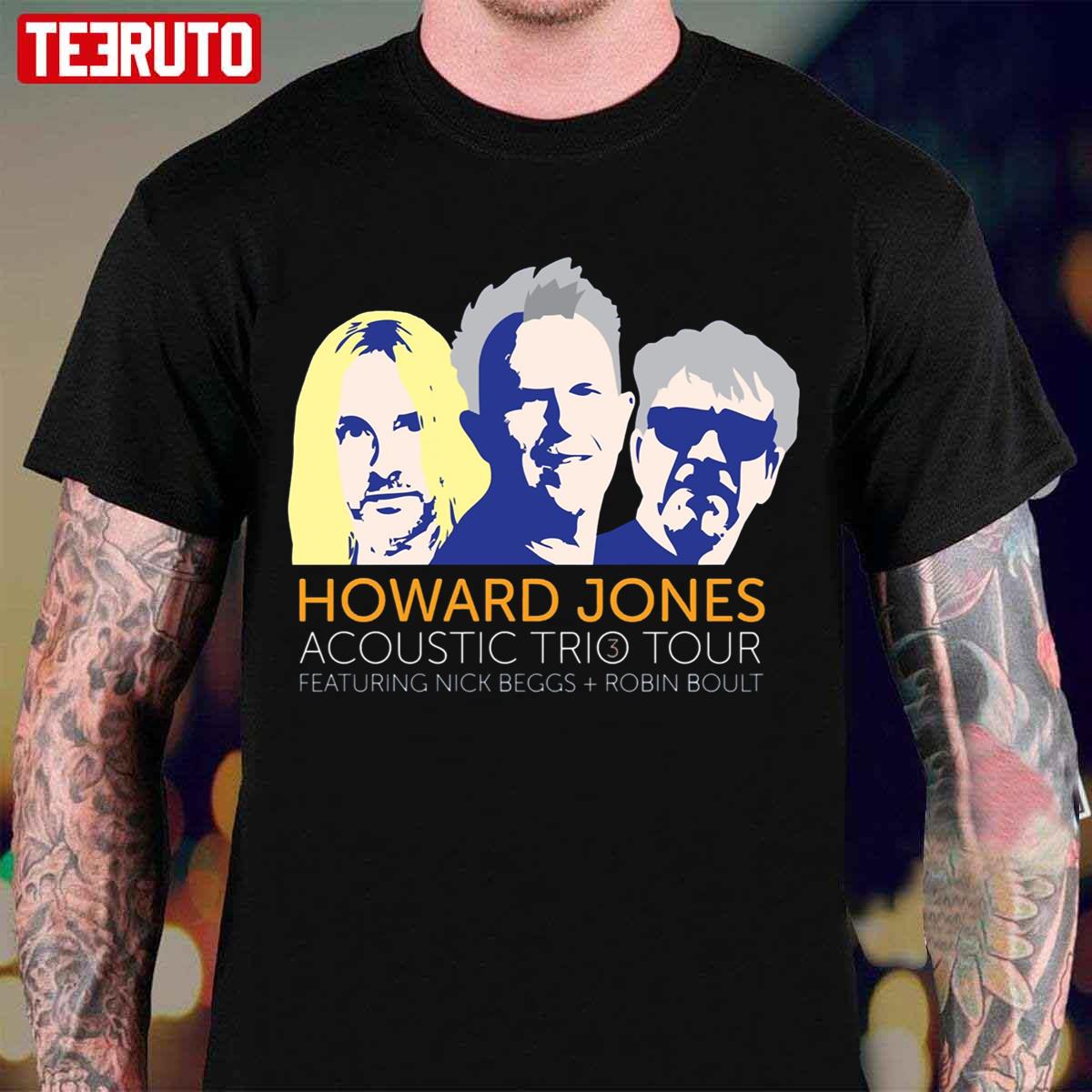 Acoustic Trio Hide And Seek Howard Jones Unisex T-Shirt