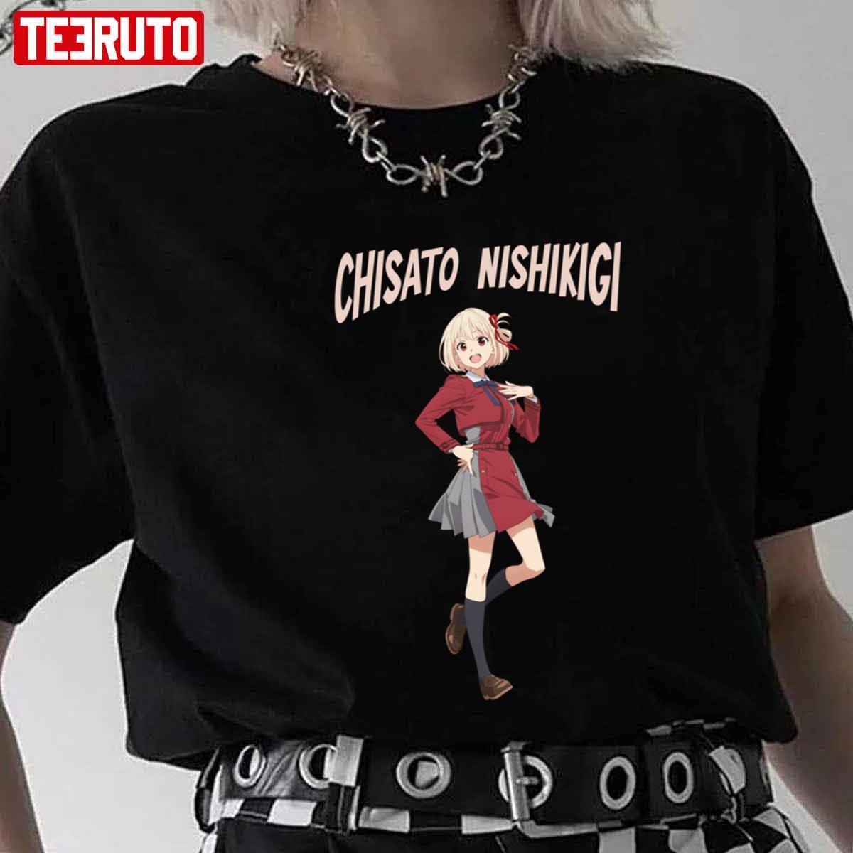 Adorable Chisato Nishikigi Lycoris Recoil Unisex T-shirt