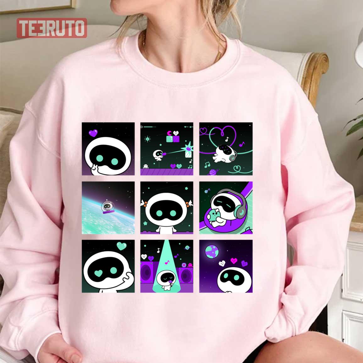 Adorable Jin Wootteo Collage Bts Jin Unisex Sweatshirt