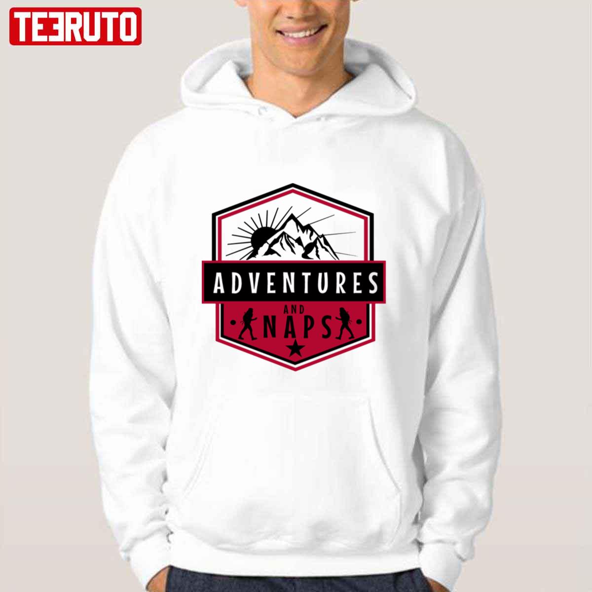 Adventures And Naps Unisex Hoodie