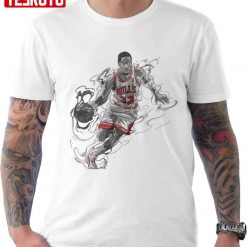 Aesthetic Design Bulls Player Legend Scottie Pippen Unisex T-Shirt