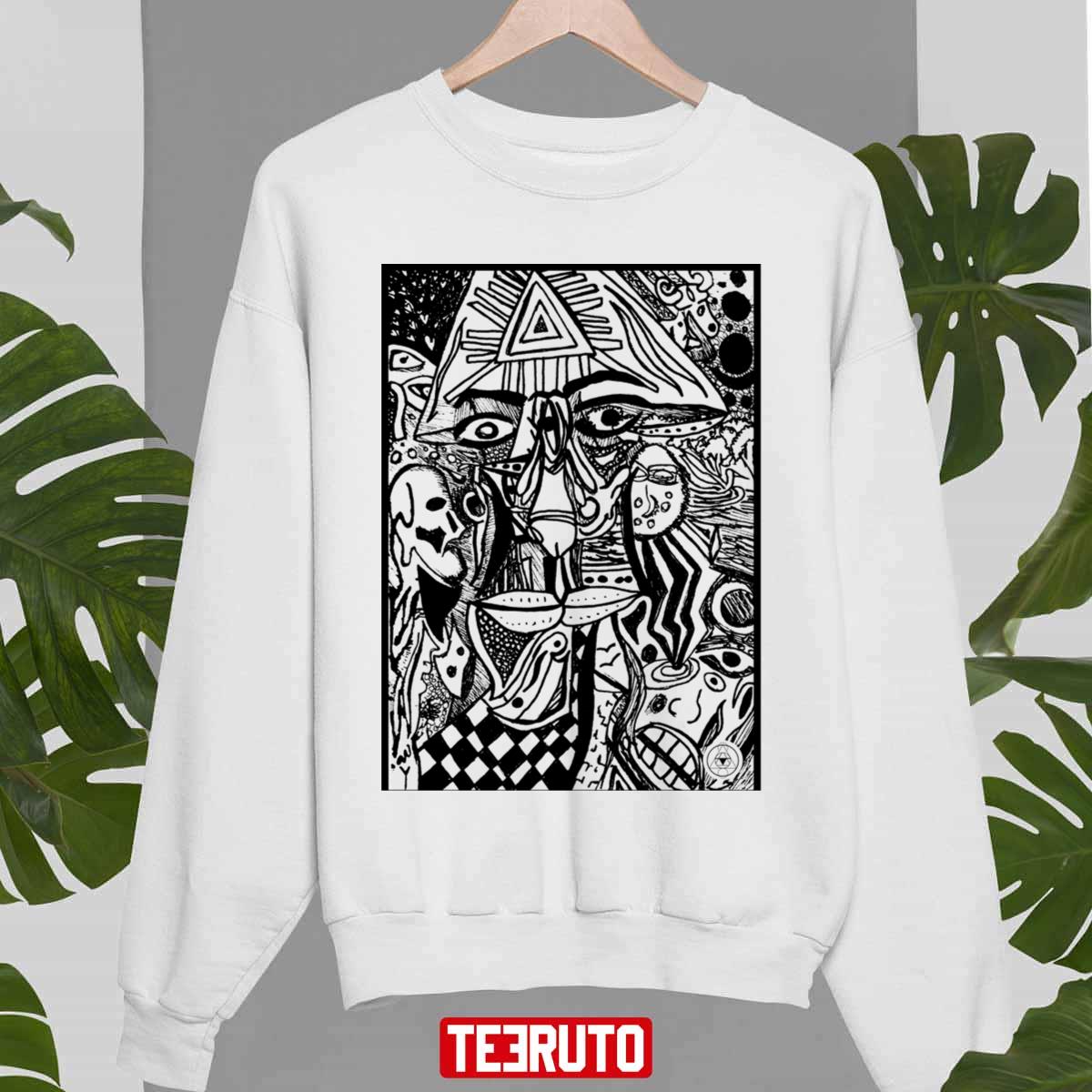 Aesthetic Design Of Aleister Crowley Unisex Sweatshirt