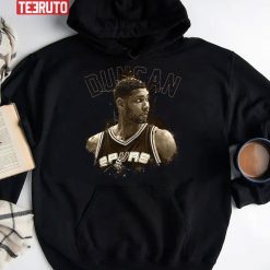 Aesthetic Portrait Tim Duncan Legend Of All Time Unisex Hoodie