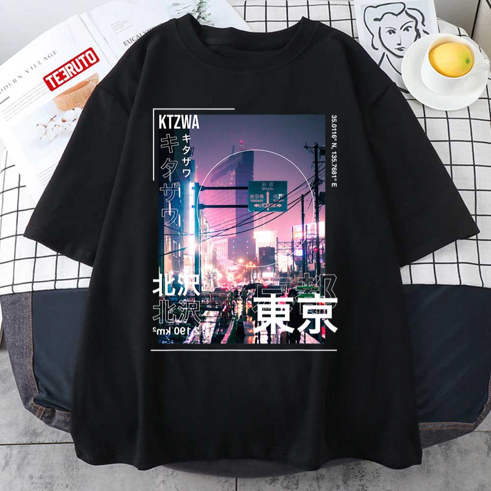 Aesthetic cyberpunk anime girl' Unisex Crewneck Sweatshirt