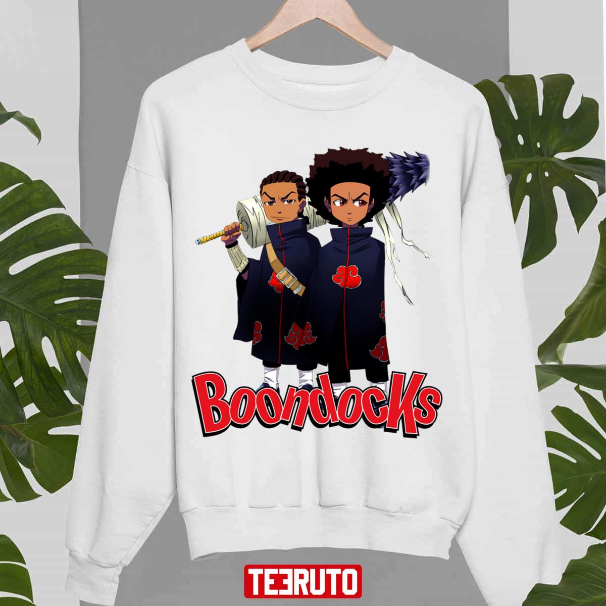 African American Riley Huey Black The Boondocks Unisex Sweatshirt