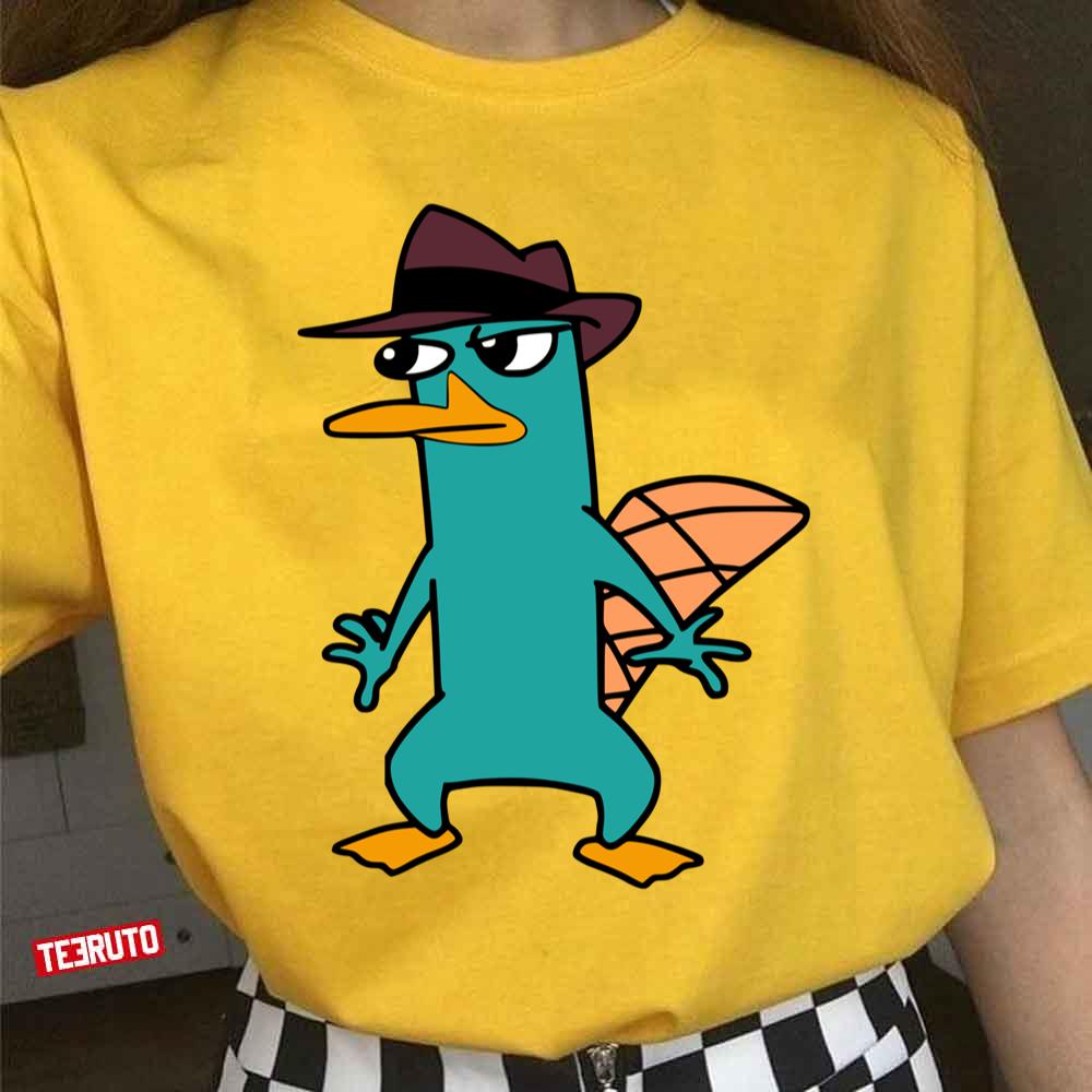 Agent P Perry The Platypus Phineas And Ferb Unisex T-Shirt