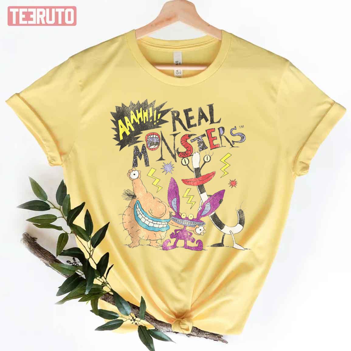 Ahh Real Monsters Friends Group Shot Unisex T-Shirt