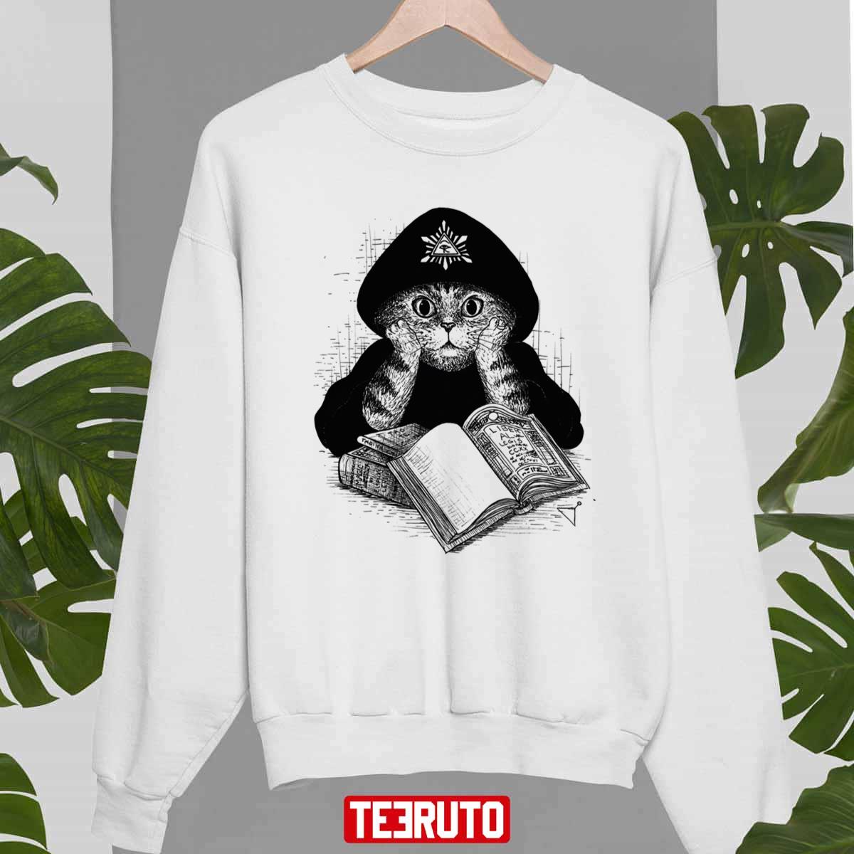 Aleister Meowly Funny Icon Aleister Crowley Unisex Sweatshirt