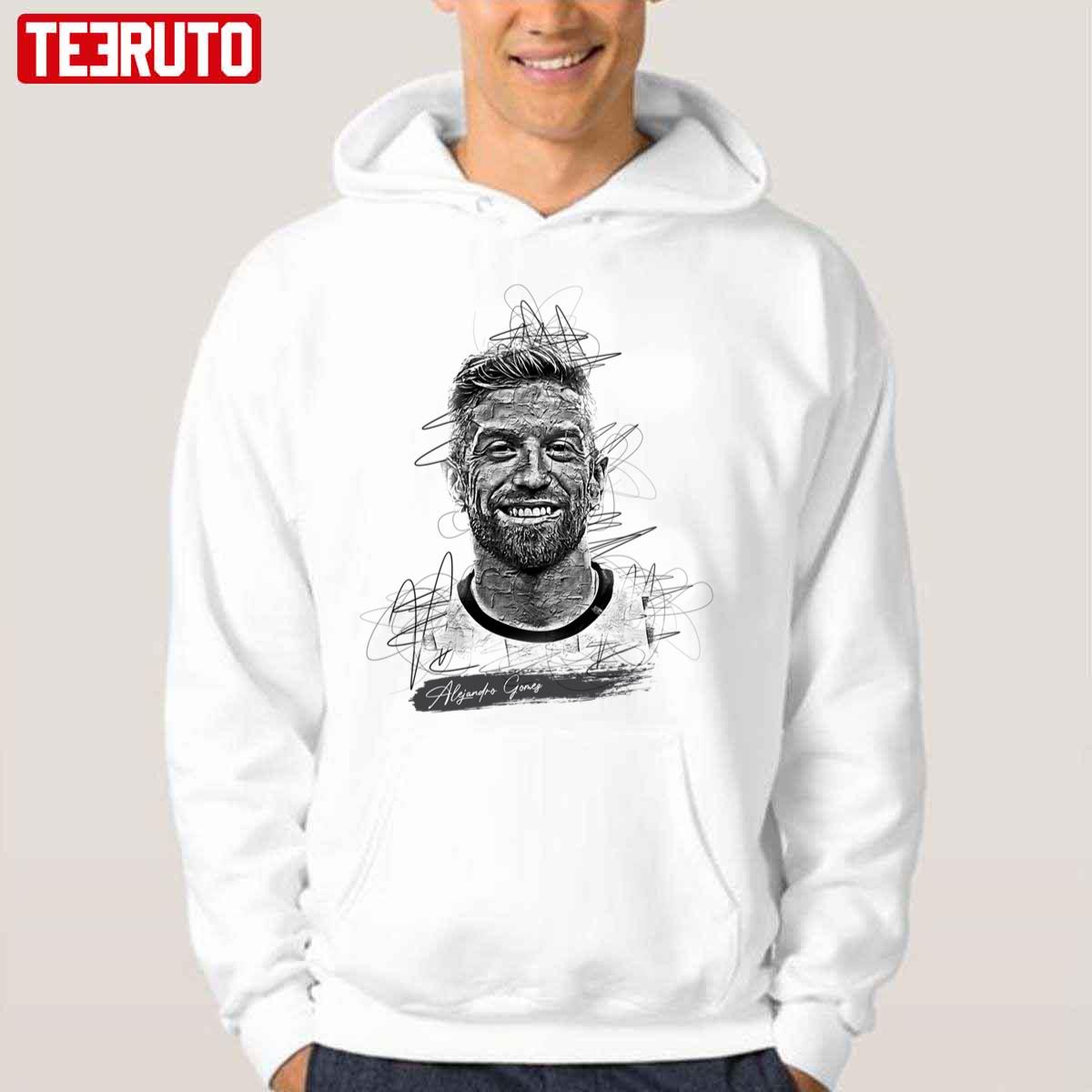 Alejandro Gomez Abstract Sketch Art Alejandro Gomez Unisex Hoodie